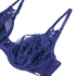 Grace Non-Padded Underwired Bra, Blue