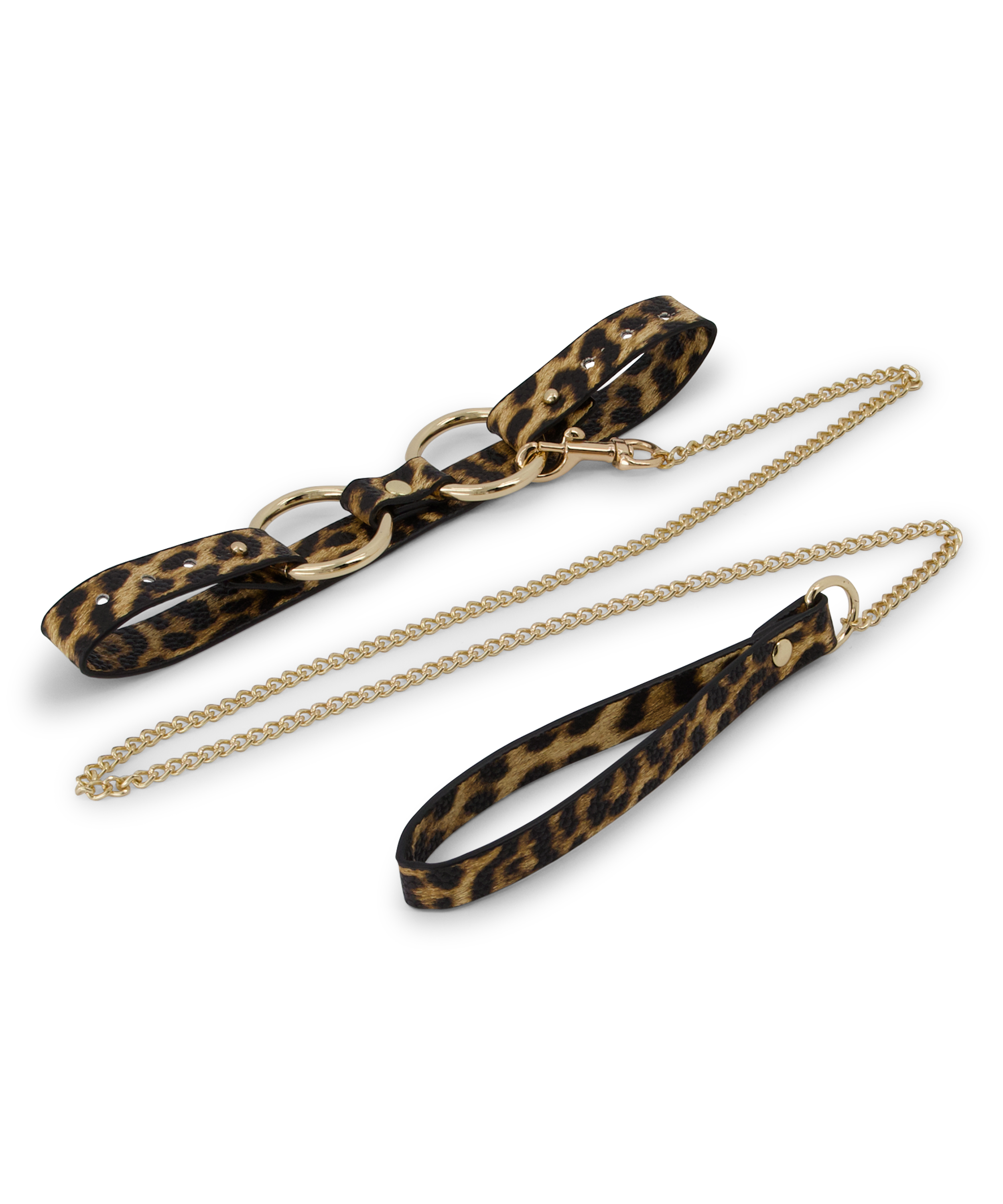 Private Choker Leash, Black, main