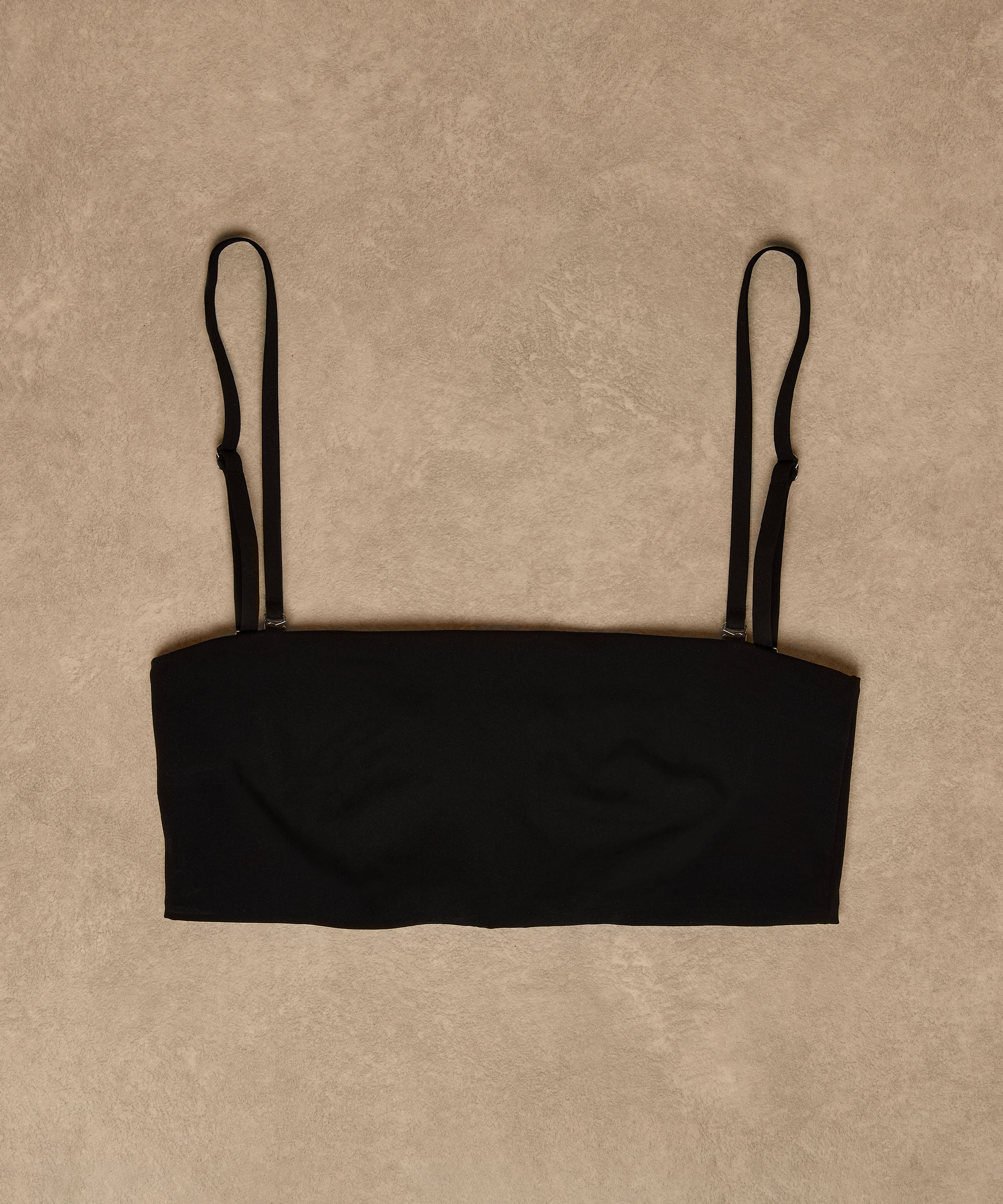 Smooth Bandeau Bralette, Black, main