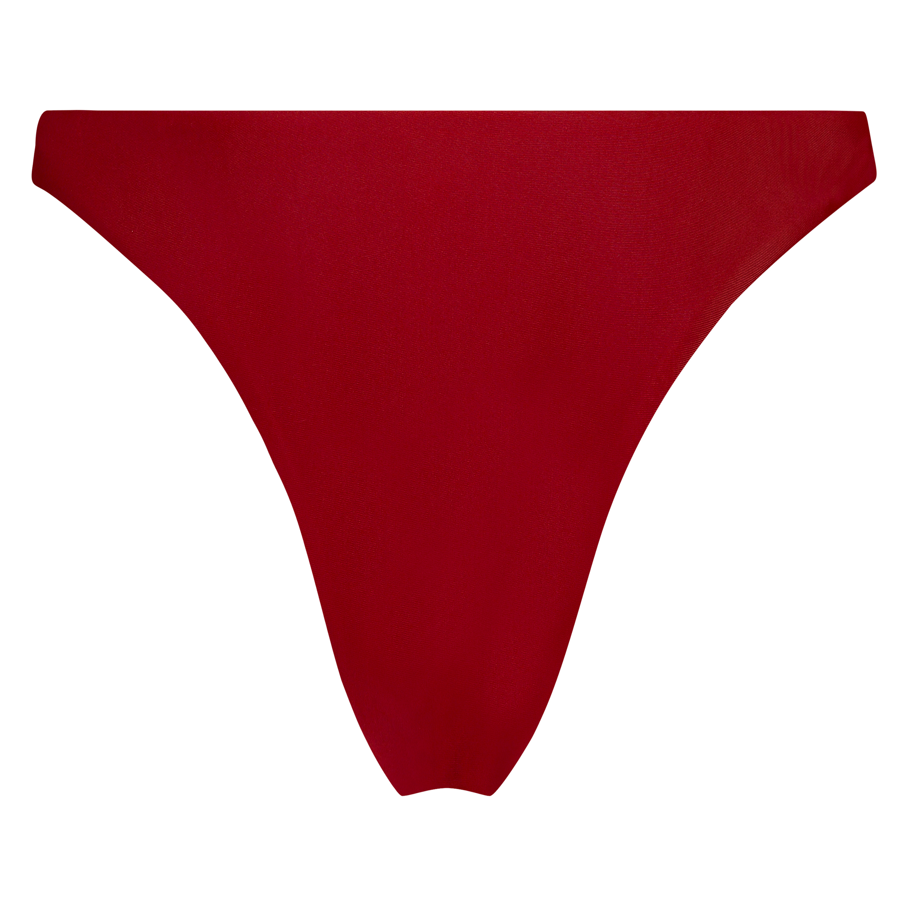 Pagoda high-leg bikini bottoms, Red, main