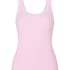 Singlet Rib Jersey Lace, Pink