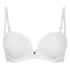 Marine Padded Underwired Strapless Maximizer Bra, White