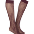 Sheer Socks Lace Fishnet, Purple