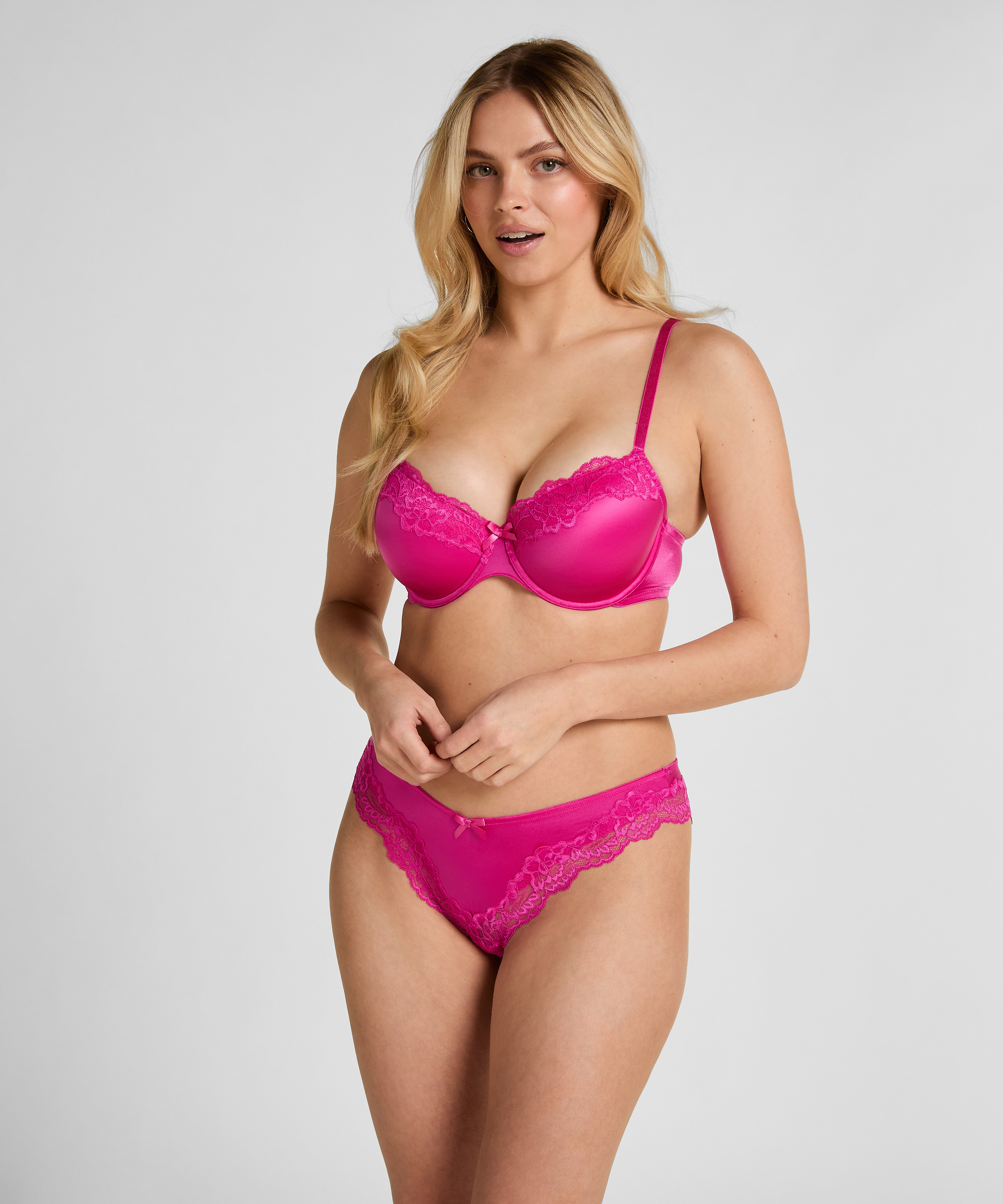 Lace & Shine Brazilian, Pink, main