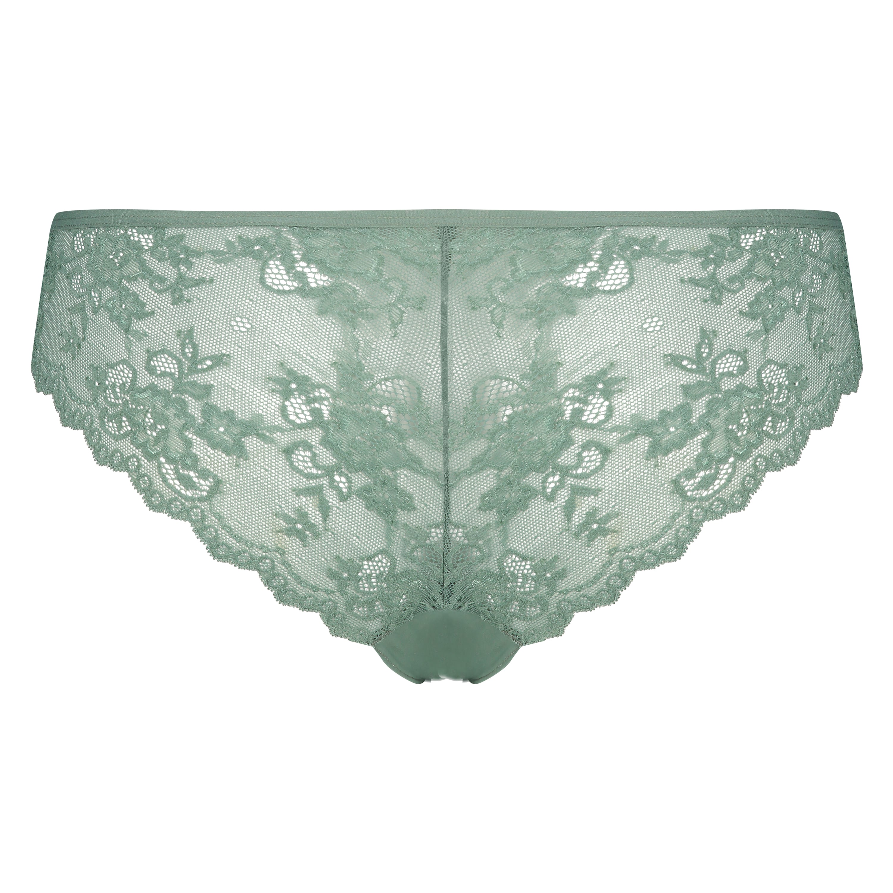 Invisible Lace Back Brazilian, Green, main