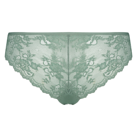 Invisible Lace Back Brazilian, Green