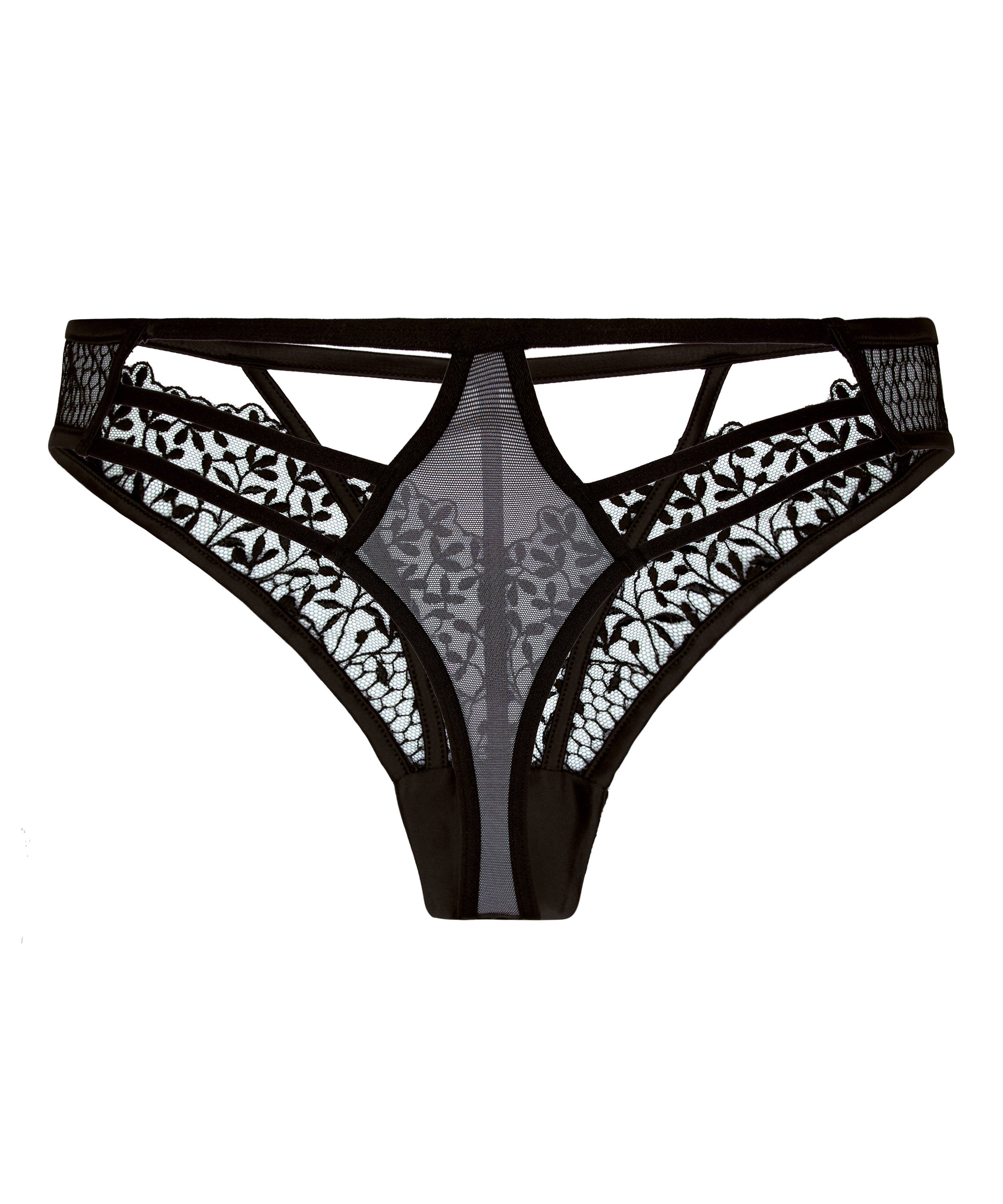 Kristina Highleg Thong, Black, main