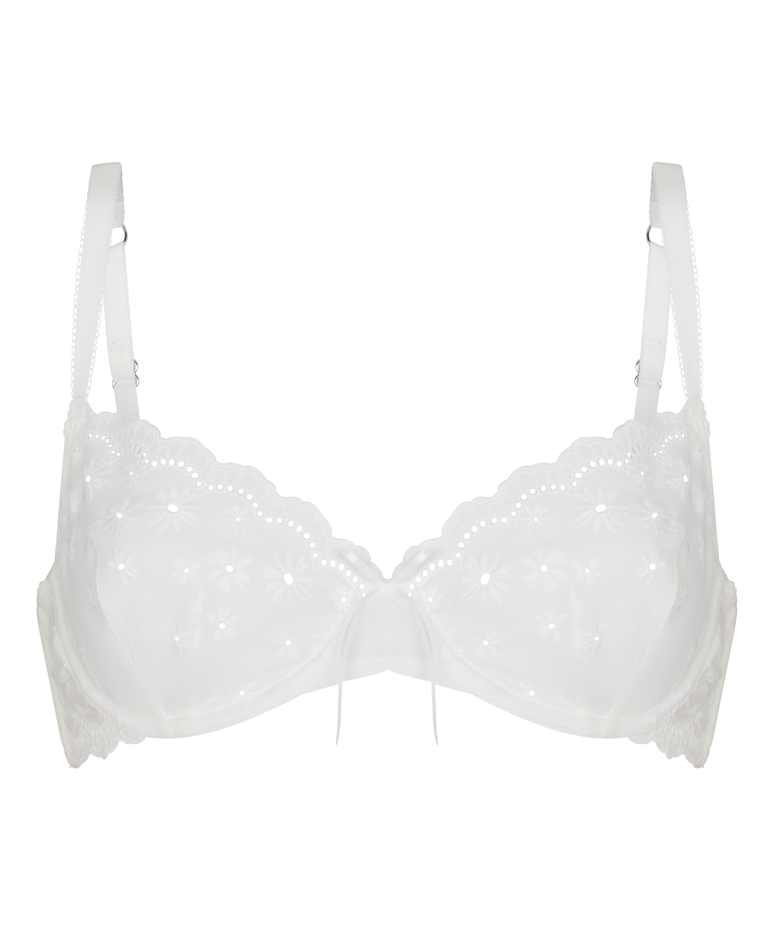 Non-Padded Underwired Bra Gaia, White, main
