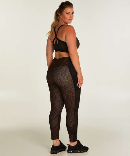 HKMX Oh My Squat High Waisted Leggings, Brown