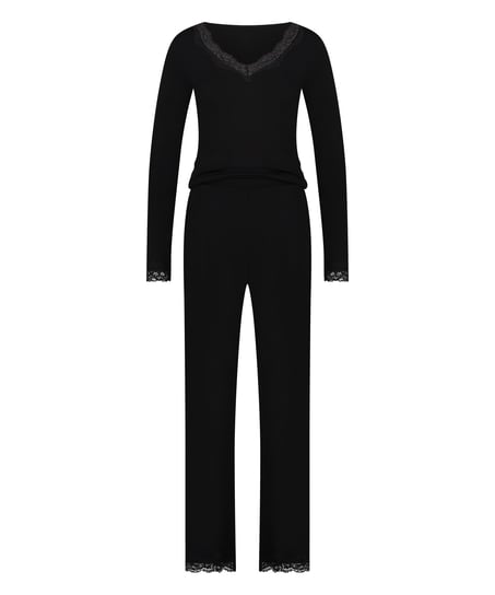 Pajama Set, Black