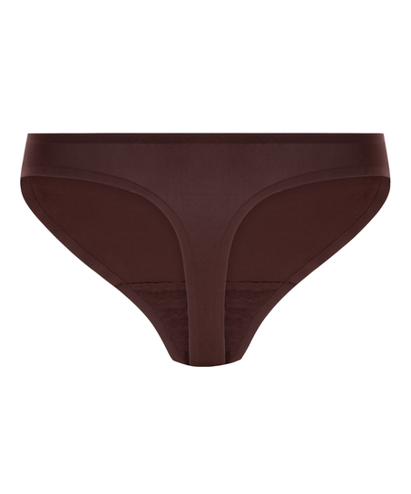 Invisible thong basic, Brown