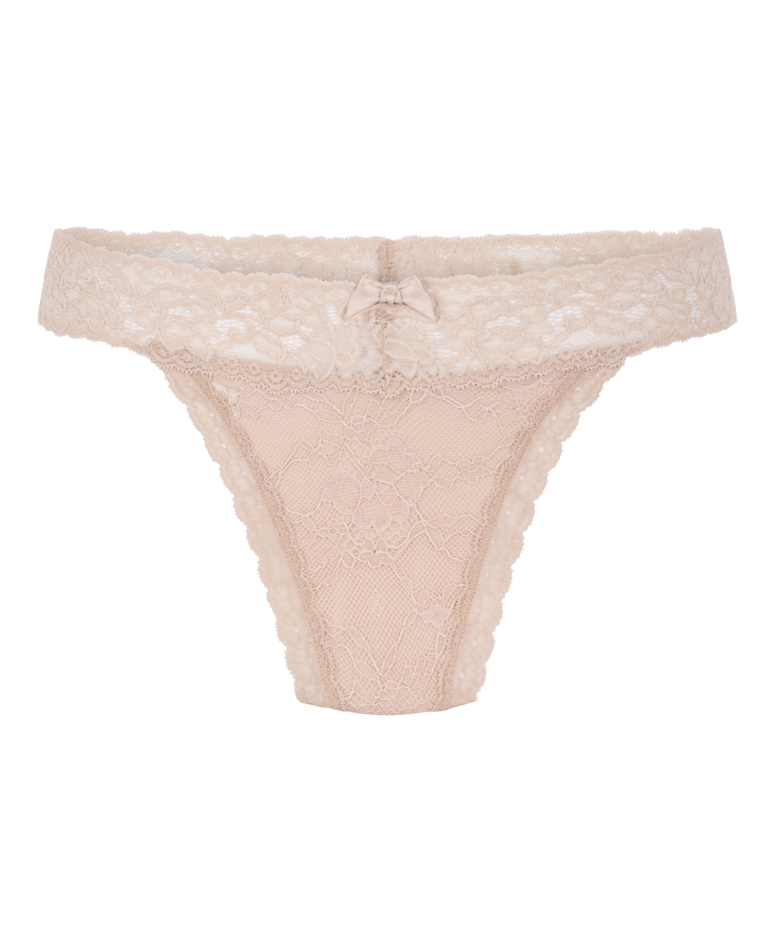 Madison Extra Low Thong, Beige