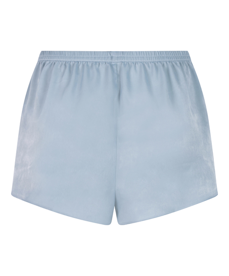 Short Satin Minimal, Blue