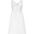 Nora Lace Slip Dress, White