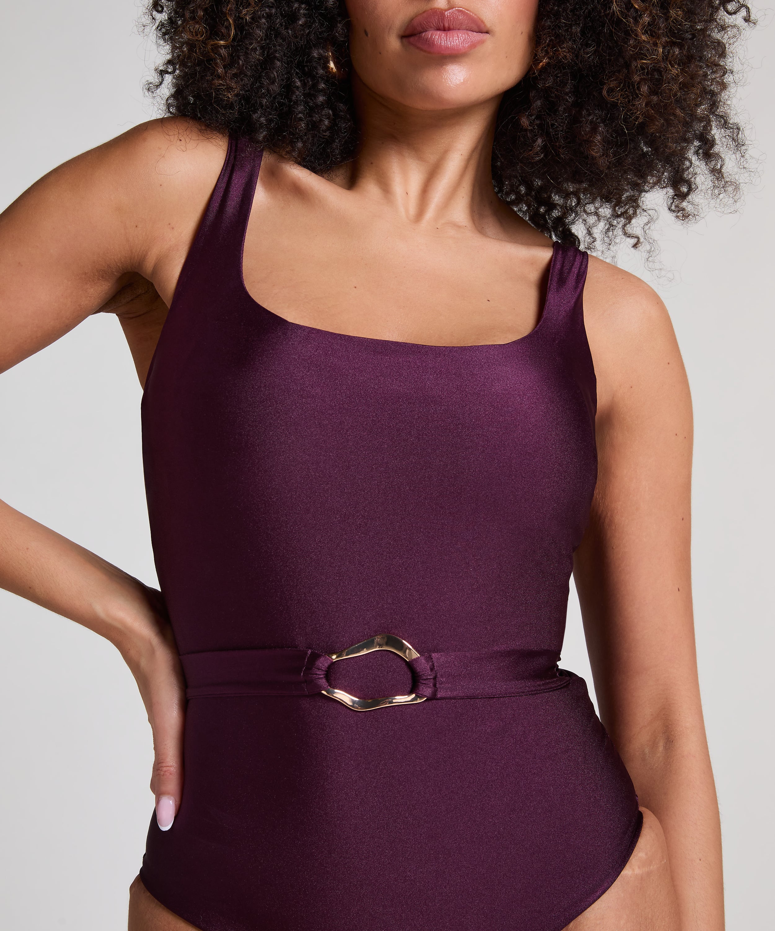 Costa Shaping Bathingsuit, Purple, main