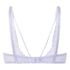 Daisy Padded Underwired Bra, Purple