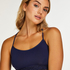 Marine seamless bralette, Blue