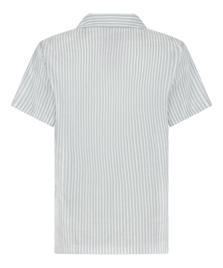 Jacket Woven Stripe, Green