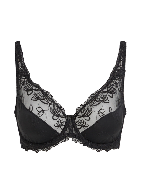 Diva Non-Padded Underwired Bra, Black