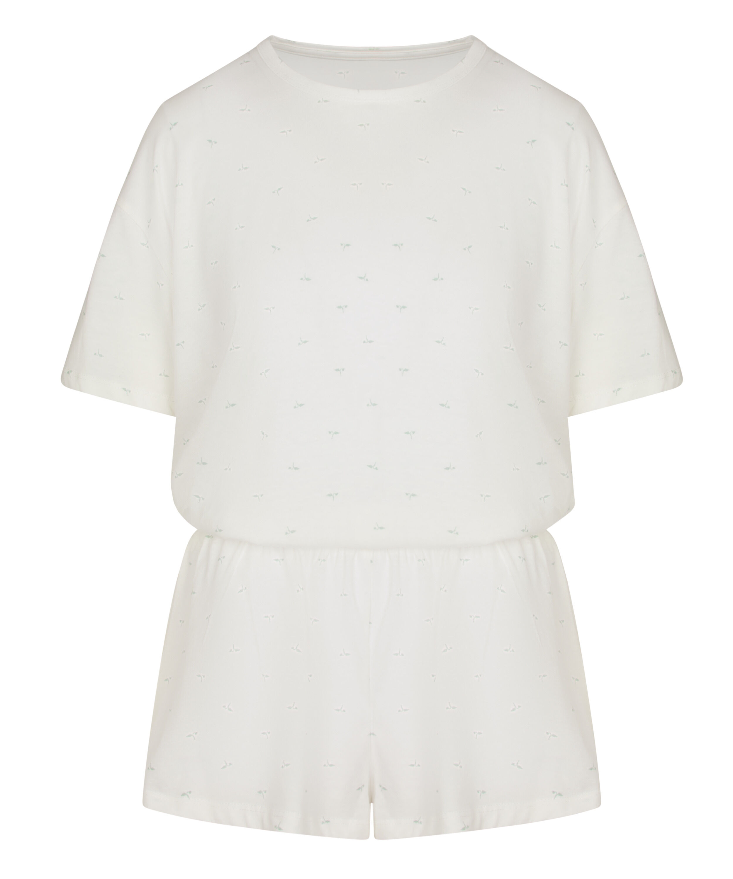 Pyjama Set Cotton, White