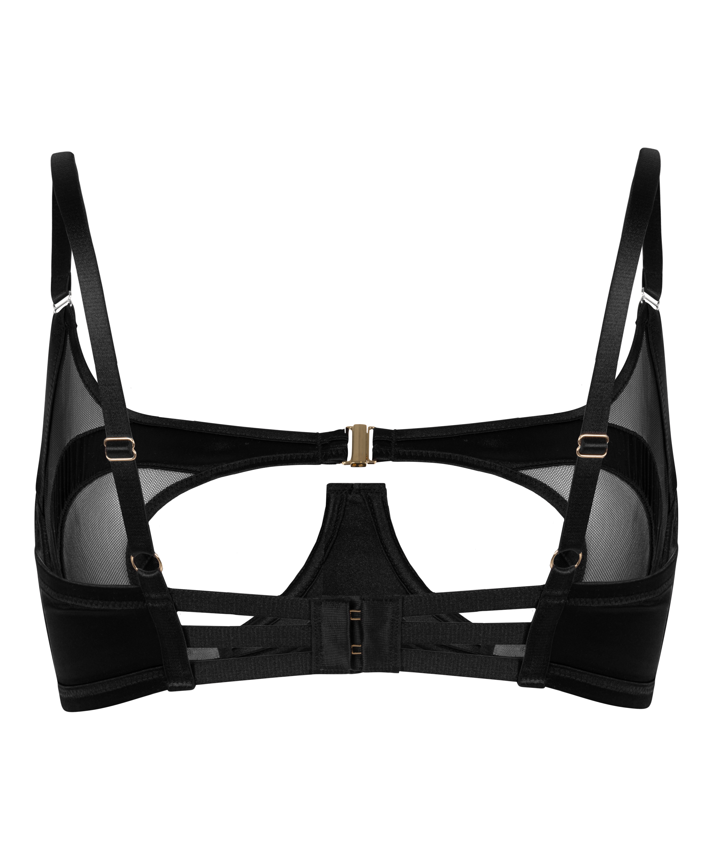 Vienna Non-Padded Underwired Bra, Black, main