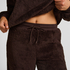 Pant Fluffy Fleece, Brown