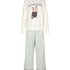 Pyjama Set Viscose, White