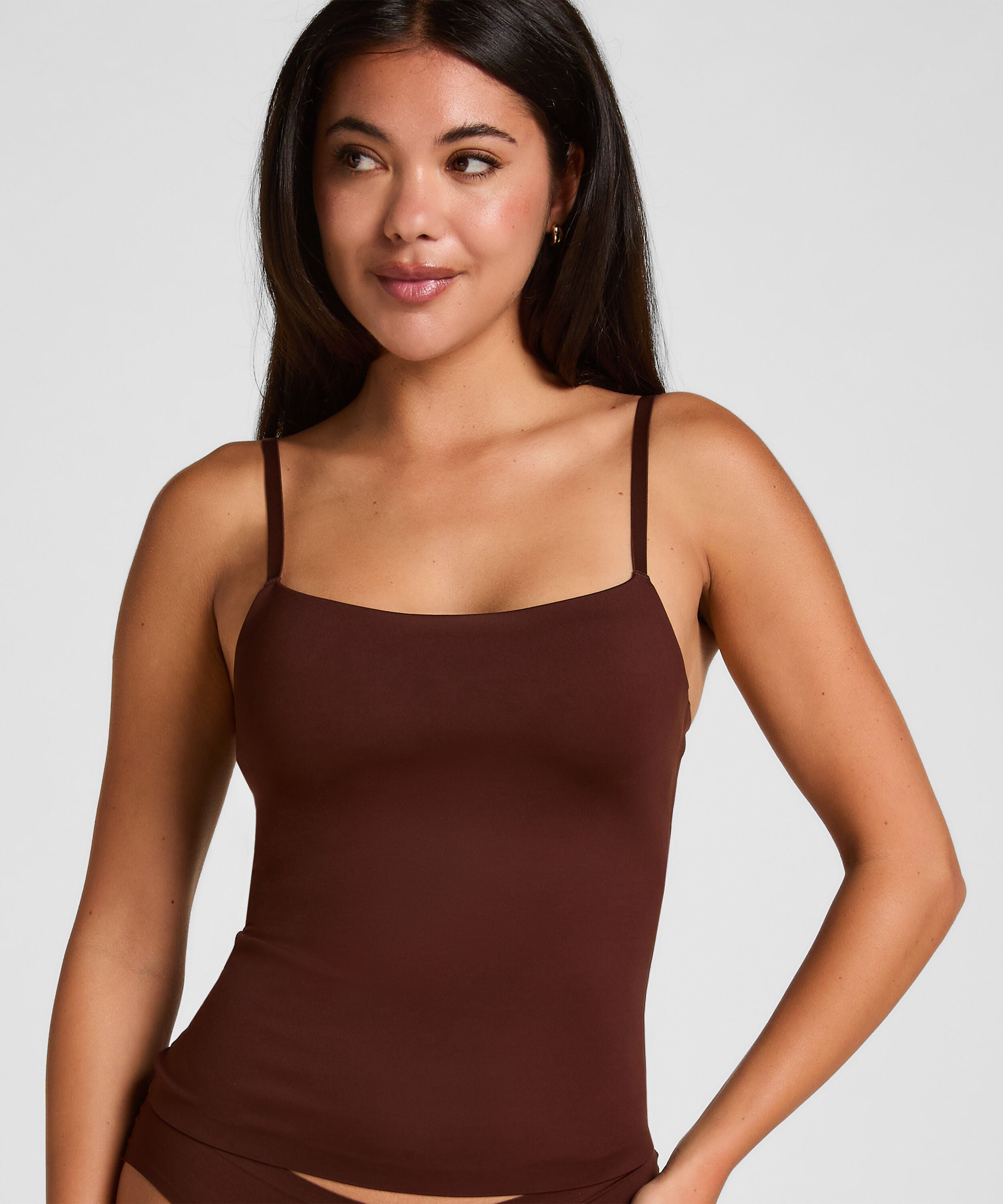 Super Comfort Top, Brown