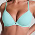 Plunge Padded Underwired Bra, Blue