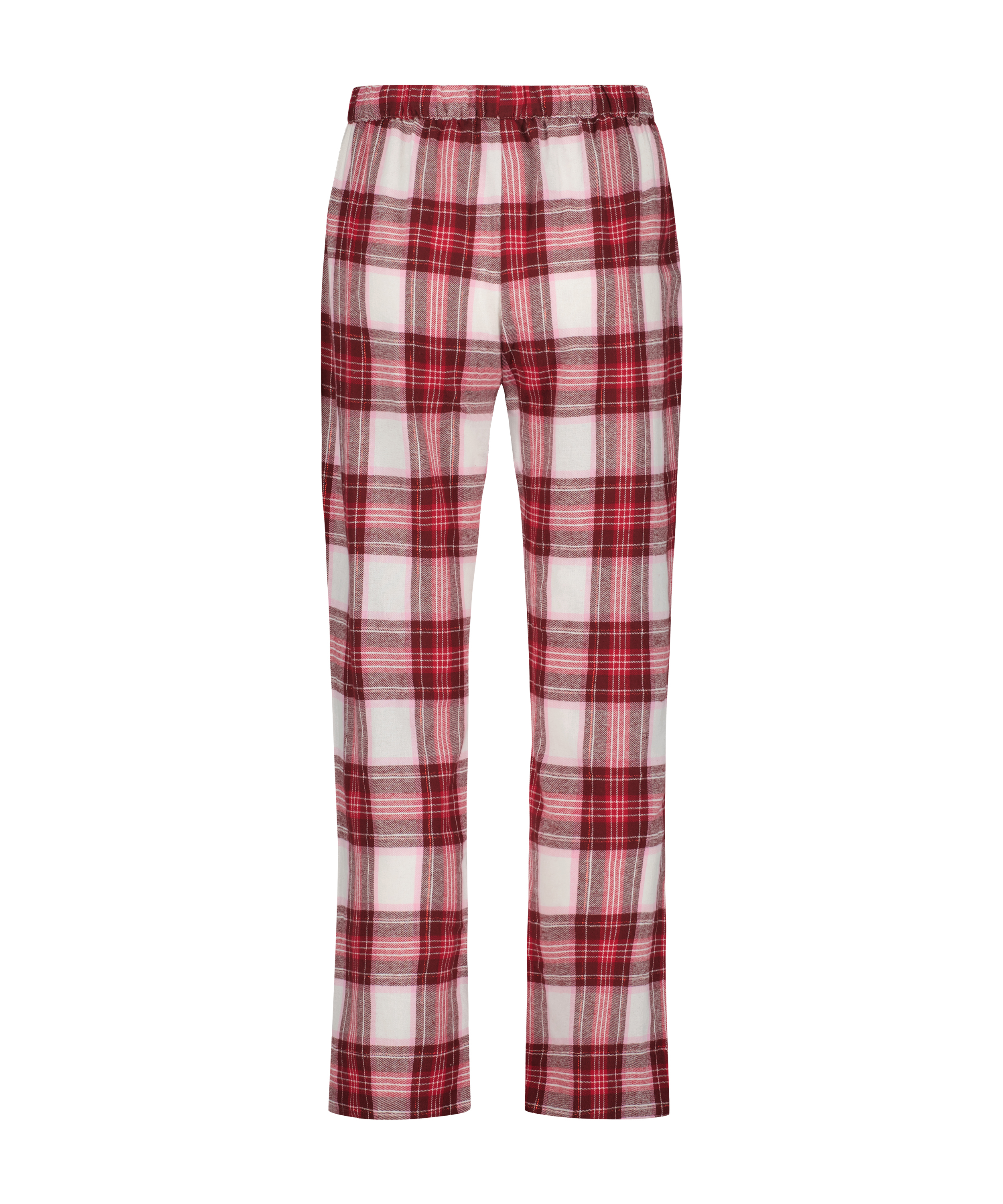 Flannel Pyjama Pants, Pink, main