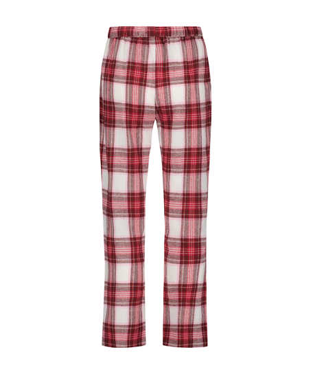 Flannel Pyjama Pants, Pink