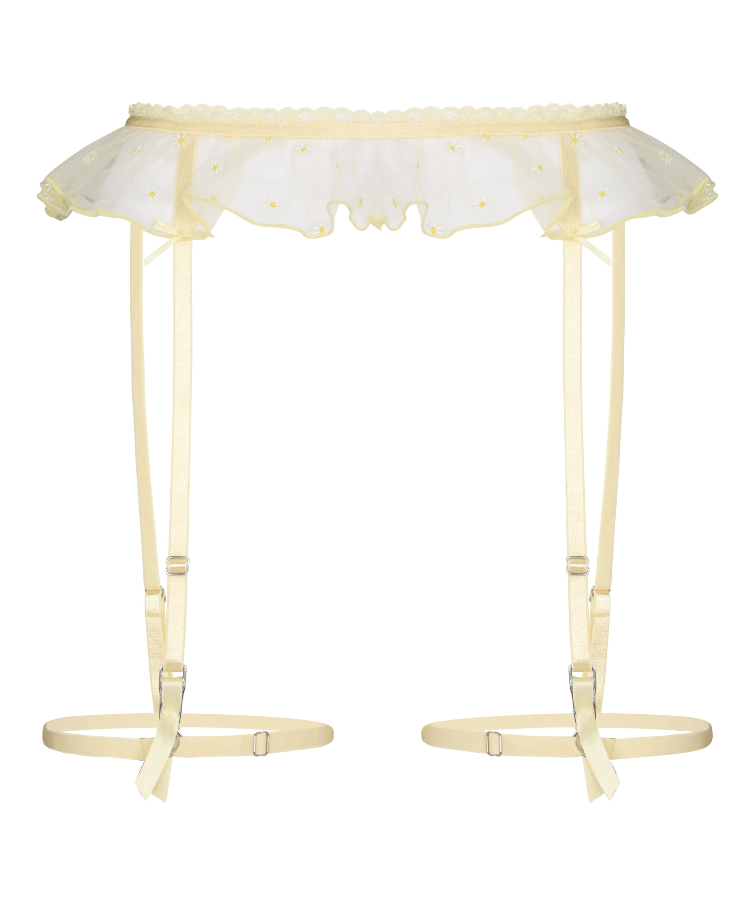 Suspenderbelt Flora, Yellow