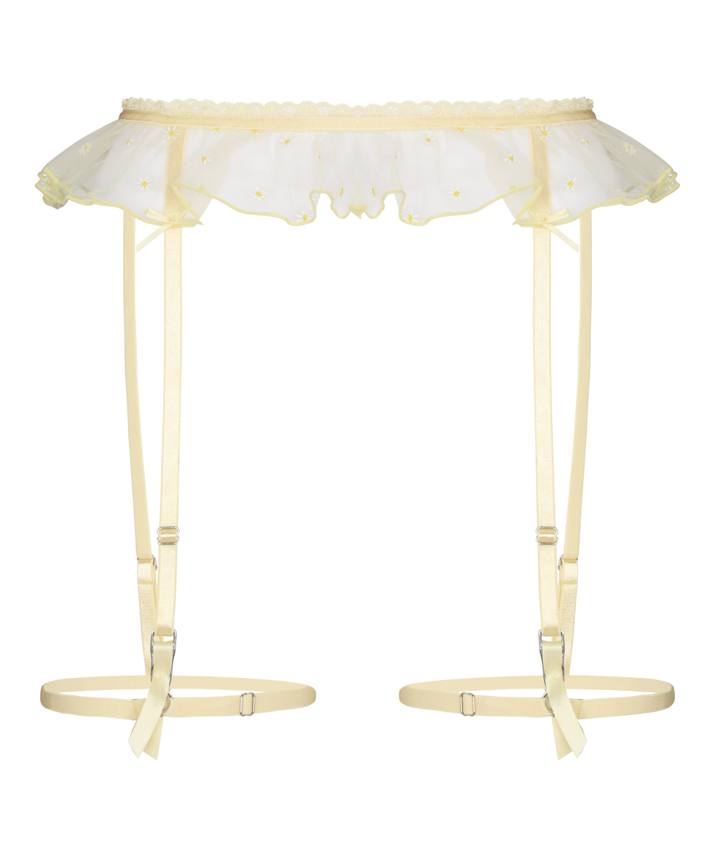 Suspenderbelt Flora, Yellow, main