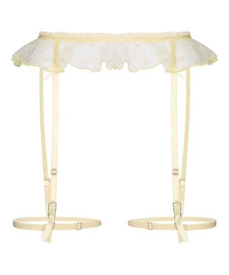 Suspenderbelt Flora, Yellow