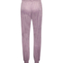 Tall Velours Jogging Bottoms, Purple