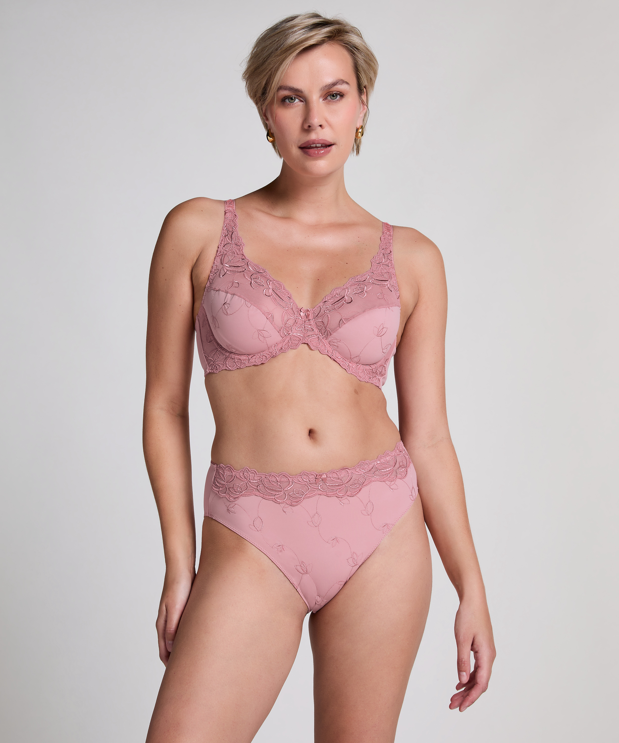 Diva High Knickers, Pink, main