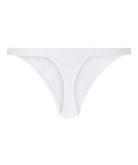 Cotton Thong, White