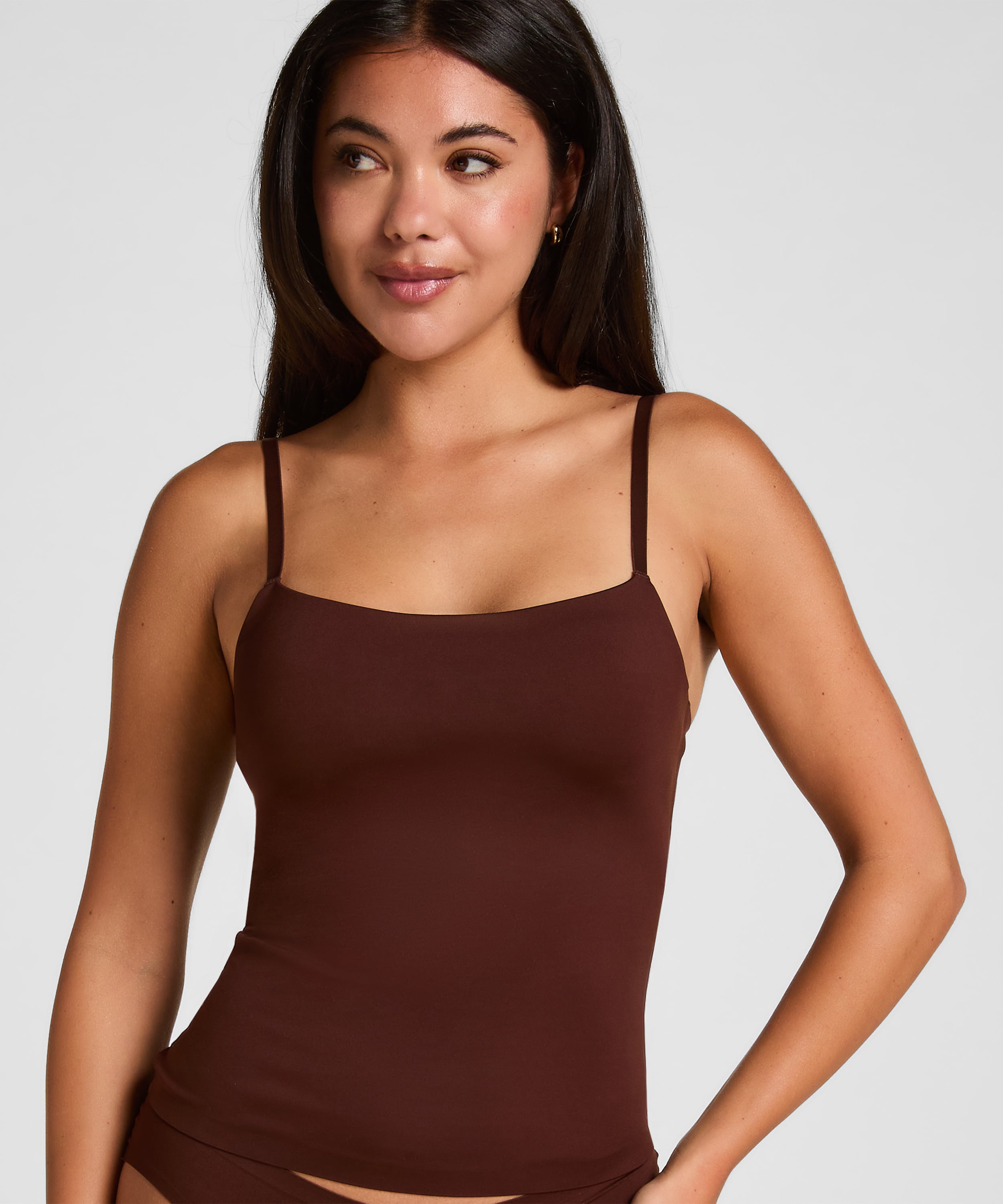 Super Comfort Top, Brown, main