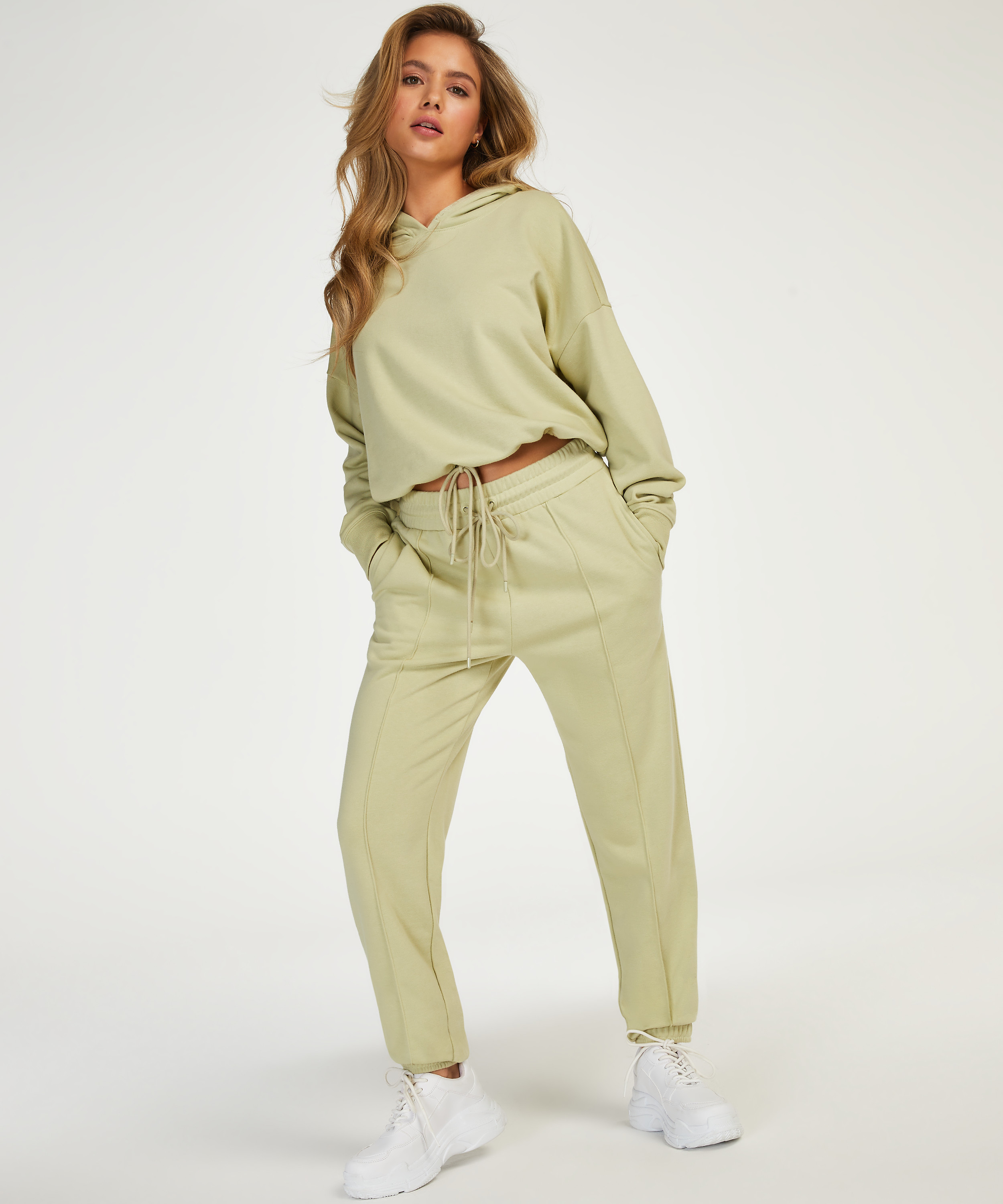 Snuggle Me Joggers, Green, main