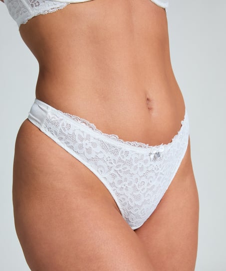 Marine Thong, White