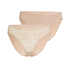 2-pack Angie Knickers, Beige
