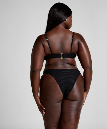 Cairo Bikini Top, Black