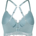Andrea Padded Non-Wired Bra, Blue