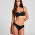 Jane Padded Strapless Underwired Bra, Black