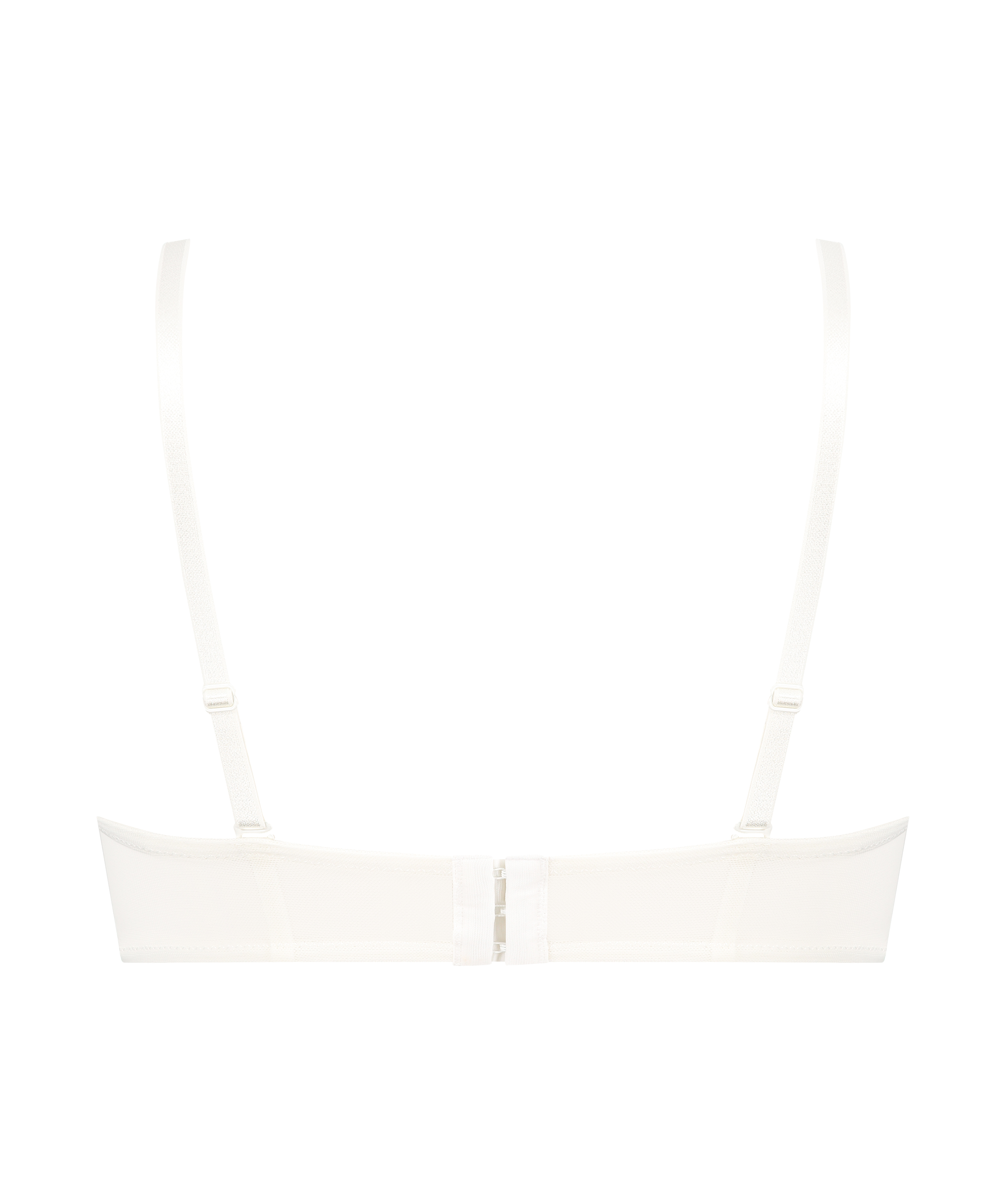 Leyla padded underwired bra, White, main