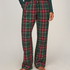 Petite Flannel Pyjama Pants, Green