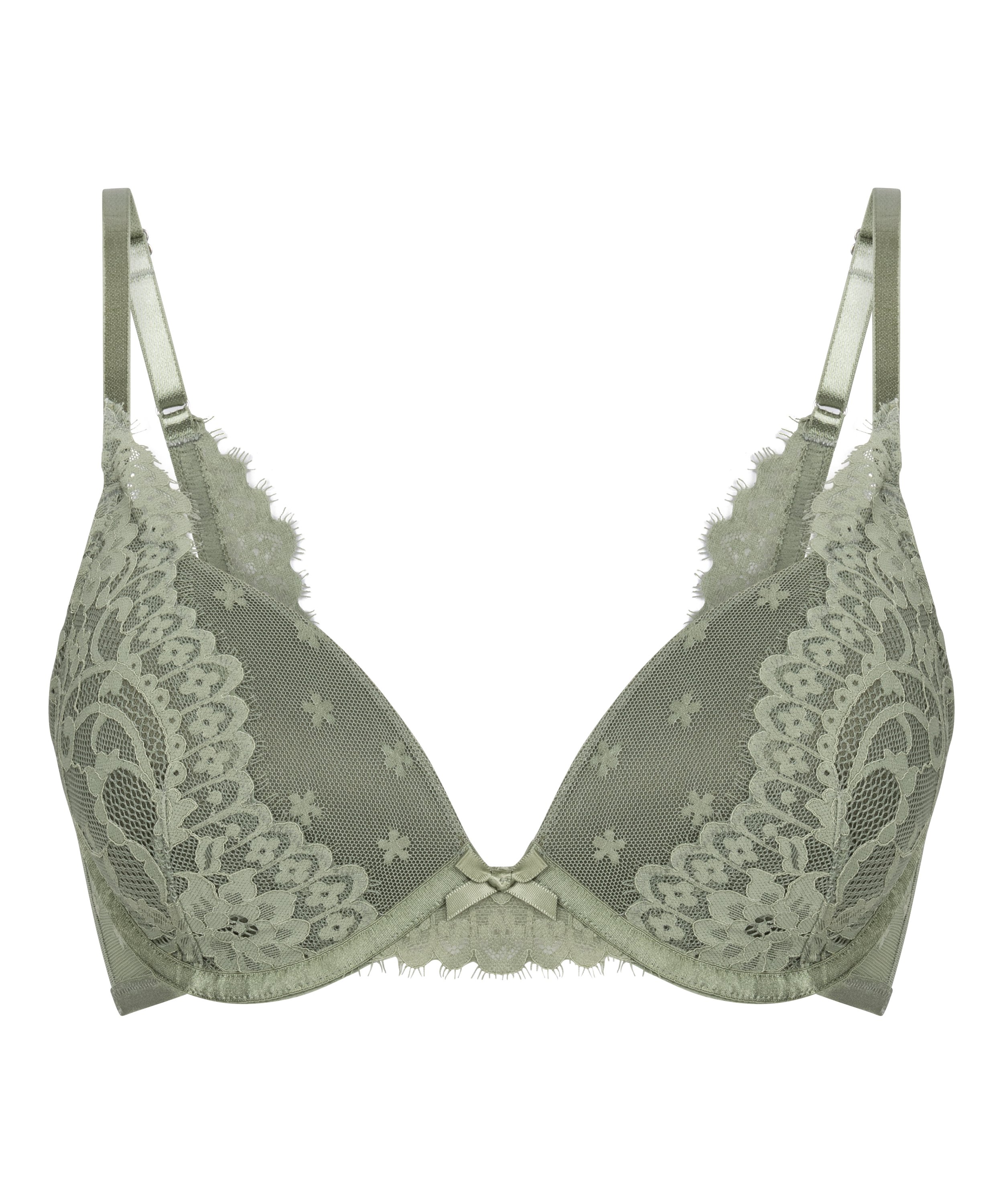 Valora Push-Up Bra, Green, main