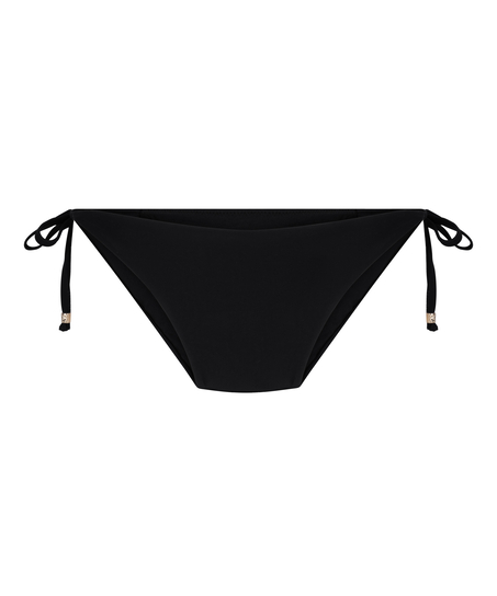 Thong Bikini Bottom Luxe, Black
