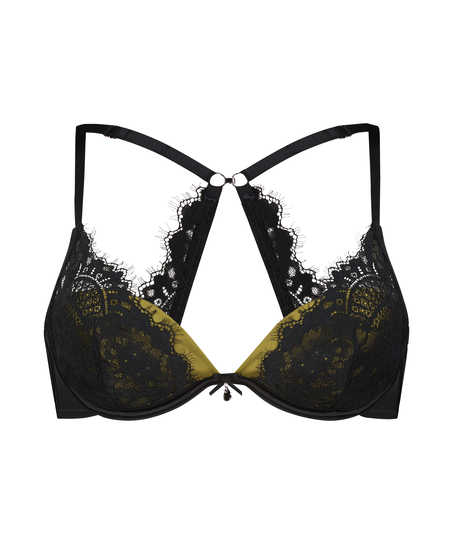 Mirabella Padded Underwired Bra, Black