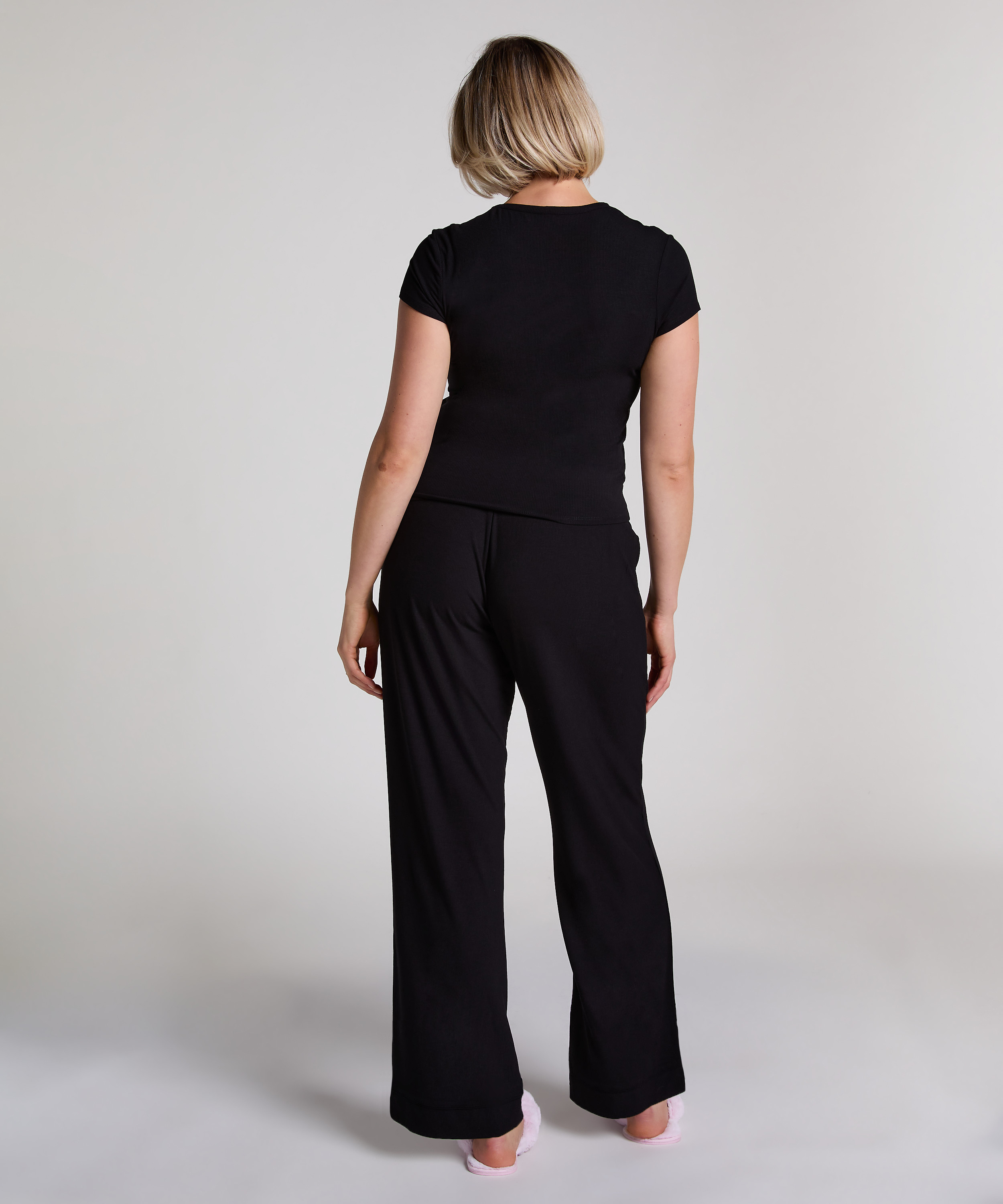 Pant Rib Essential, Black, main